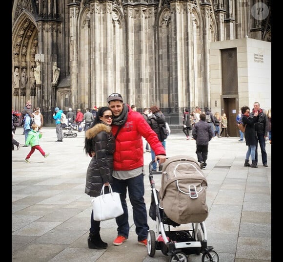 Severino Seeger en famille, sur Instagram le 21 mai 2015