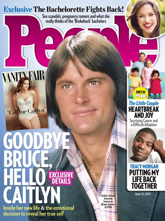 Caitlyn Jenner, anciennement Bruce, en couverture du nouveau numéro de People, juin 2015.