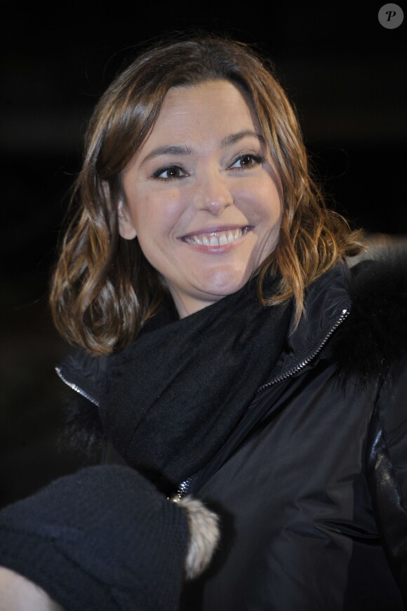 Sandrine Quétier à Boulogne-Billancourt le 4 décembre 2014.