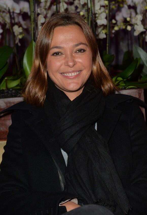 Sandrine Quétier - Lancement de la Maison Mayshad Luxury et de son premier sac le "BFF" au Park Hyatt à Paris, le 18 novembre 2014.