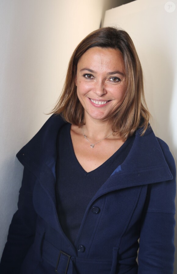 Sandrine Quétier - Soirée de vernissage de la FIAC 2014 organisée par ORANGE au Grand Palais à Paris, le 22 octobre 2014.