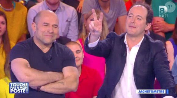 Les acteurs Vincent Moscato et Jean-François Cayrey ivres dans TPMP ?, sur D8, le 3 juin 2015.