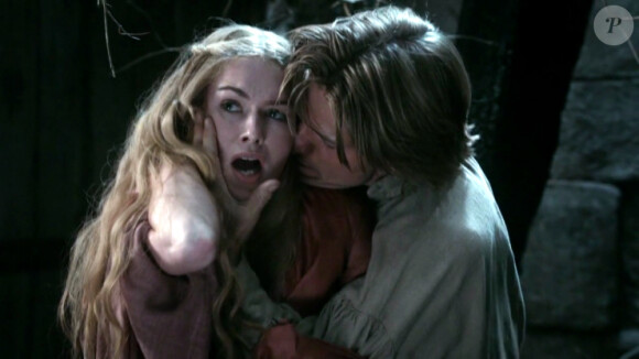 Lena Headey (Cersei) et Nikolaj Coster-Waldau (Jamie) dans la série Game of Thrones.