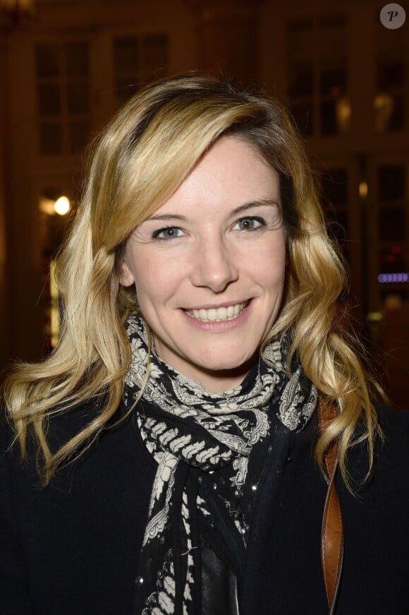 Louise Ekland - Soirée pour la pièce de théâtre Piège à Matignon au Théâtre des Variétés à Paris. Le 7 mars 2015.