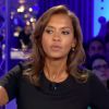 Karine Le Marchand agacée contre l'article de VSD qui déclarait que Guillaume, candidat de L'amour est dans le pré (M6) était porté disparu. Emission On n'est pas couché sur France 2, diffusée le 6 juin 2015.