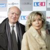 Georges Wolinski et sa femme en 2007 à Paris. 