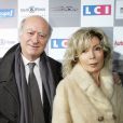  Georges Wolinski et sa femme en 2007 à Paris.  