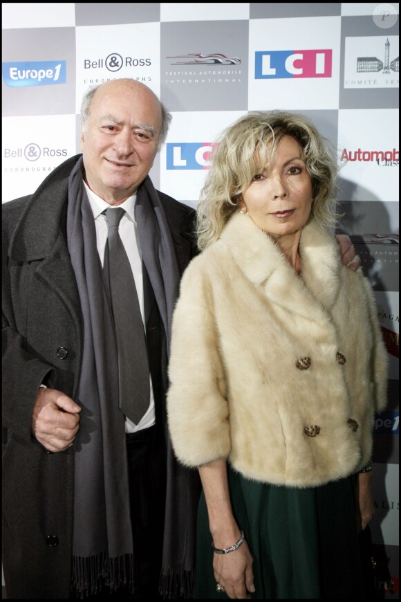 Georges Wolinski et sa femme en 2007 à Paris. 