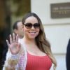 Mariah Carey à la sortie de l'hôtel Peninsula à Paris le 8 juin 2015  