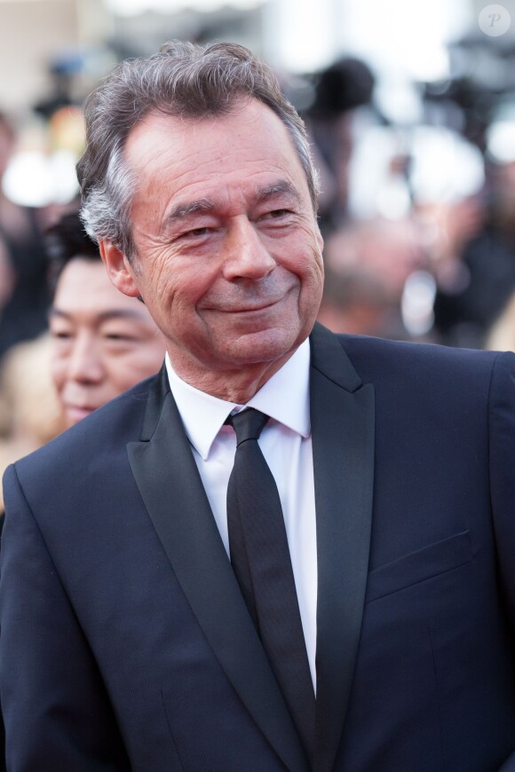 Michel Denisot - Montée des marches du film "La Tête Haute" pour l'ouverture du 68 ème Festival du film de Cannes – Cannes le 13 mai 2015