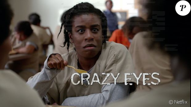 Uzo Aduba incarne Suzanne Warren (Crazy Eyes) dans Orange is the New Black. Saison 3 disponible à partir du 12 juin 2015 sur Netflix.