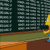 Bart Simpson moque la séparation prétendue de ses parents via le compte twitter de la série Les Simpson.
