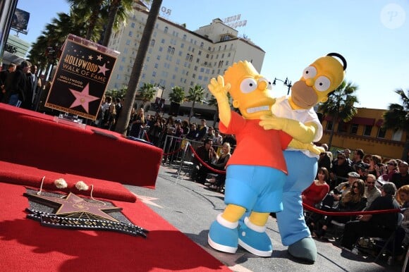 "The Simpsons" creator Matt Groening is honored with a Star on the Hollywood Walk of Fame. Los Angeles, CA, USA February 14, 2012. Photo by Lionel Hahn/ABACAPRESS.COM15/02/2012 - Los Angeles