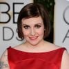 Lena Dunham - 72e cérémonie annuelle des Golden Globe Awards à Beverly Hills, le 11 janvier 2015.