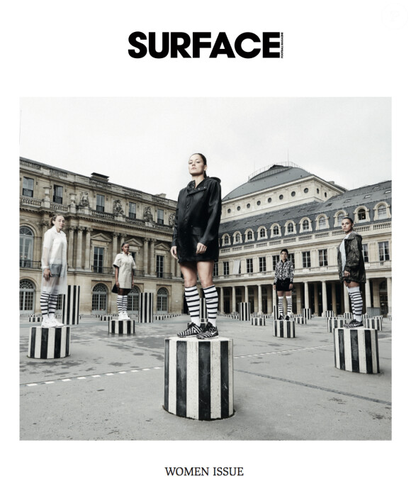 Hors-série du magazine "Surface" spécial équipe de France de foot féminine - juin 2015