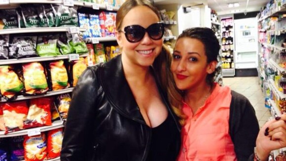 Mariah Carey : Avant de quitter Paris, la diva dévalise... Carrefour Market !