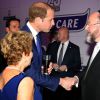 Le prince William lors de la soirée des 25 ans de l'association Jewish Care à Londres, au palais Alexandra, le 11 juin 2015.