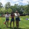 Mary-Kate et Ashley Olsen ont eu 29 ans ce weekend, elles ont organisé une journée Olympics Olsen avec leurs amis dans les Hamptons - Photo postée sur Instagram, le 14 juin 2015.