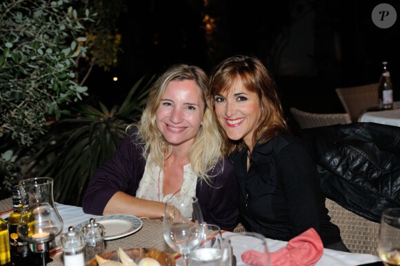EXCLUSIF. Julie Lipinski et Victoria Bedos pendant L'Escapade des Stars au Radisson Blu Resort and Thalasso à Djerba, le 7 Juin 2015.