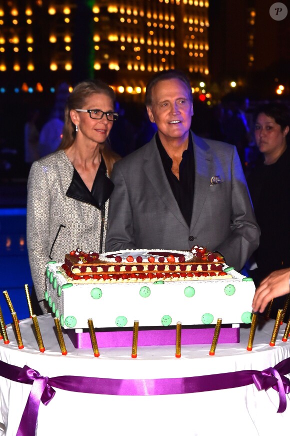 Lindsay Wagner, Lee Majors - Soirée anniversaire du 55ème festival de télévision de Monte-Carlo à Monaco. Le 16 juin 2015 
