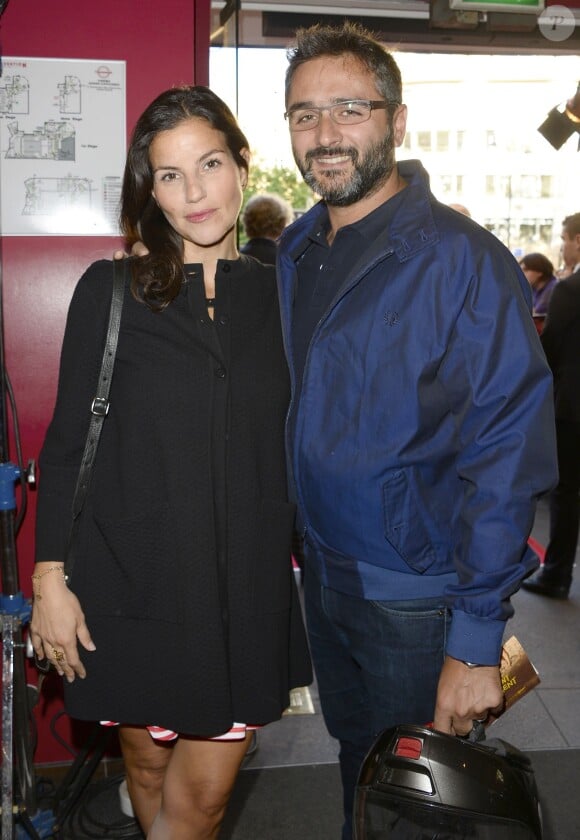 Olivier Nakache et sa femme - Avant-première du film "Un moment d'égarement" au Gaumont Opéra à Paris, le 17 juin 2015.