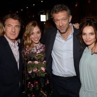 Vincent Cassel et François Cluzet complices avec leurs ''filles'' de cinéma