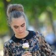 Cara Delevingne - Photocall du film "La Face Cach&eacute;e de Margo" (Paper Towns) au Champ-de-Mars le 17 juin 2015 &agrave; Paris. 