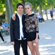 Cara Delevingne, Nat Wolff - Photocall du film "La Face Cach&eacute;e de Margo" (Paper Towns) au Champ-de-Mars le 17 juin 2015 &agrave; Paris. 