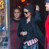 Demi Moore et Tallulah Willis - Exclusif - Demi Moore avec ses filles Tallulah et Scout Willis à la sortie de leur hôtel à New York, le 19 mars 2015 