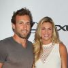 Jarret Stoll des Los Angeles Kings et Erin Andrews le 22 août 2013 à Los Angeles lors de la soirée festa Italiana inaugurant un festival gastronomique. Le joueur pro de hockey sur glace a été arrêté le 17 avril 2015 à Las Vegas pour une affaire de drogues.