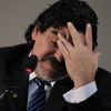 Diego Armando Maradona à Naples, le 26 février 2013