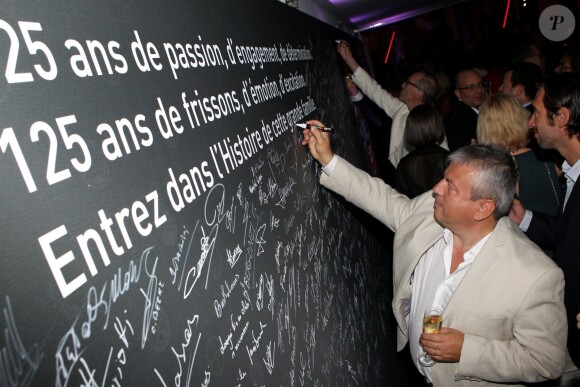 Exclusif - Le mur anniversaire (guest) - Fête pour les 125 ans de l'Automobile club de Monaco (ACM) au Grimaldi Forum de Monaco, le 25 juin 2015. 