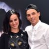 Alizée et son compagnon Grégoire Lyonnet - Jour 1 - Photocall lors du 55ème festival de télévision de Monte-Carlo à Monaco. Le 14 juin 2015.