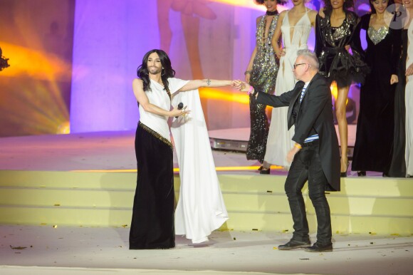 Conchita Wurst lors du Life Ball 2015 à Vienne, le 16 mai 2015