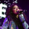 Tinashe - Concerts au Staples Center à Los Angeles, le 26 juin 2015. 