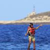 Raheem Sterling en vacances à Ibiza entouré de ses amis, le 20 juin 2015