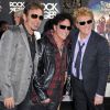 Jonathan Cain, Neal Schon et Ross Valory - Les membres du groupe The Journay arrivent à la première de Rock of Ages, à Los Angeles le 8 juin 2012