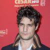 Louis Garrel, nommé dans la catégorie Meilleur Acteur dans un Second Rôle dans le film "Saint Laurent" - Déjeuner des nommés aux César 2015 au Fouquet's à Paris, le 7 février 2015. 