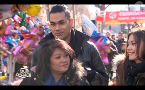 Exclusif - Maï, Shake et Maeva le jour du Nouvel An chinois - Captures d'écran de l'épisode 3 de l'émission "Qui veut épouser mon fils" saison 4 03/07/2015 - 