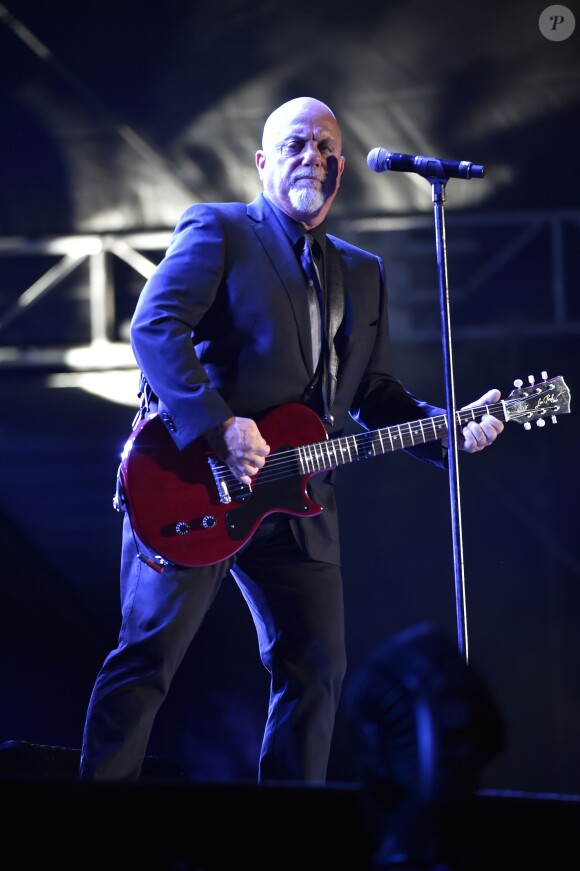 Billy Joel au Wrigley Field de Chicago, le 18 juillet 2014