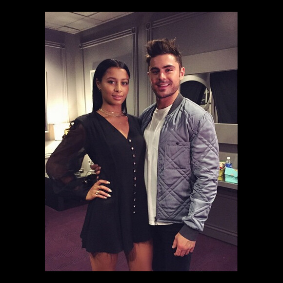 Sami Miro et son amoureux Zac Efron - Instagram, mai 2015