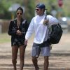 Zac Efron et sa petite amie Sami Miro se baladent en amoureux à Oahu à Hawaii , le 30 mai 2015 