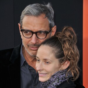 Jeff Goldblum et Emilie Livingston à Los Angeles, le 3 juin 2015.