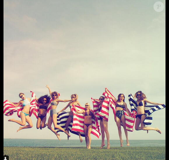 Taylor Swift et ses copines sur Instagram, le weekend du 4 juillet 2015