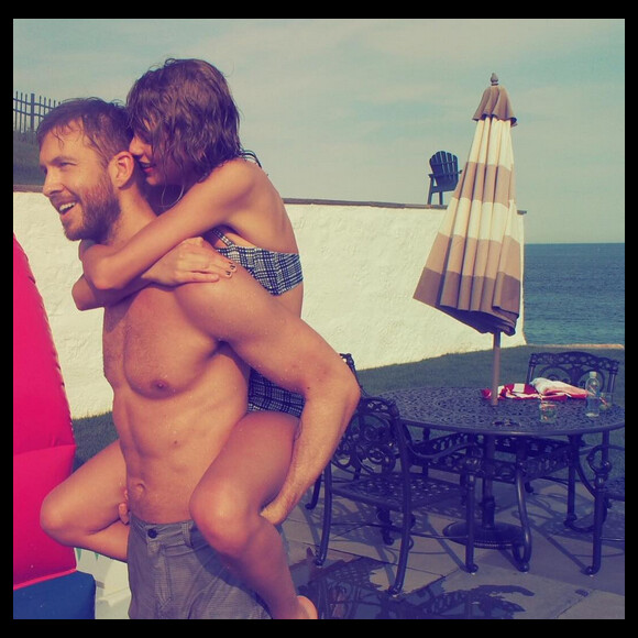 Taylor Swift et Calvin Harris sur Instagram, le weekend du 4 juillet 2015