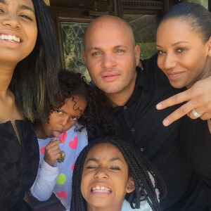 Mel B en famille sur Instagram, juillet 2015