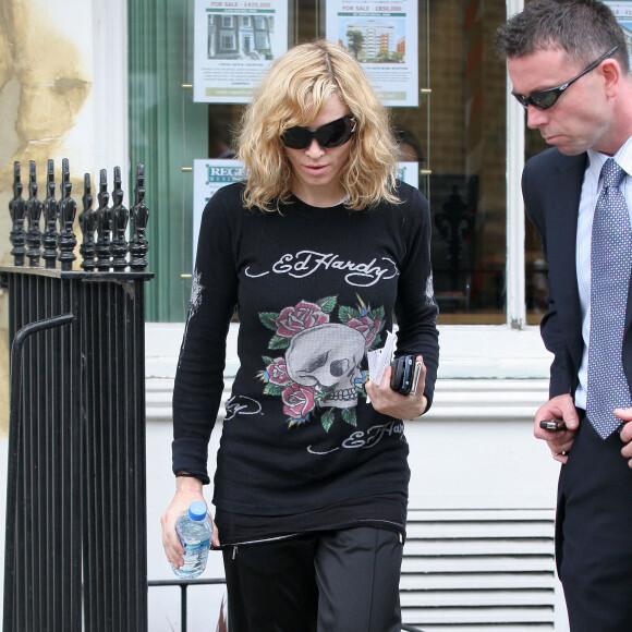 Madonna à Londres. Juillet 2007.