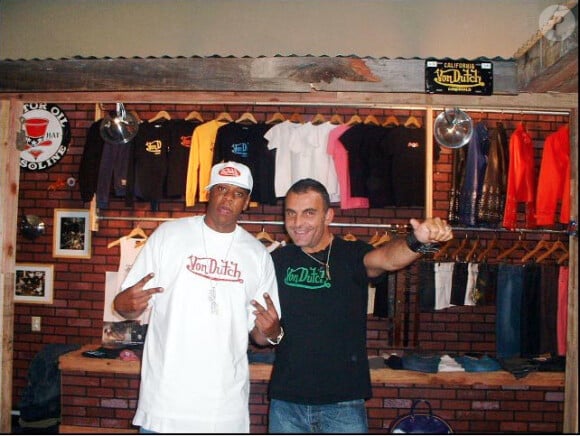 Jay Z et Christian Audigier en juin 2003.