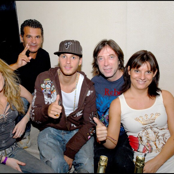 EXCLUSIF - M POKORA - SOIREE "SMET" ET "CHRISTIAN AUDIGIER" AU VIP ROOM DANS LE CADRE DU SALON DU PRET A PORTER DE PARIS 03/09/2006 - Paris