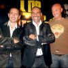 Christian Audigier avec Gad Elmaleh et Franck Leboeuf Los Angeles 2007